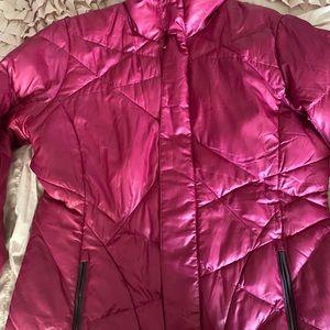 Spider Women’s pink puffer jacket